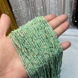 Natural Turquoise 2-2.5mm Cube Faceted Beads for Jewelry Making