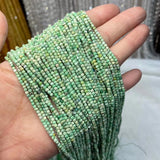 Natural Turquoise 2-2.5mm Cube Faceted Beads for Jewelry Making