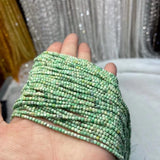 Natural Turquoise 2-2.5mm Cube Faceted Beads for Jewelry Making