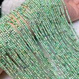 Natural Turquoise 2-2.5mm Cube Faceted Beads for Jewelry Making