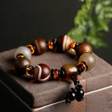 Twisted Ice Flower Agate Bracelet Fine Jewelry