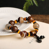 Twisted Ice Flower Agate Bracelet Fine Jewelry