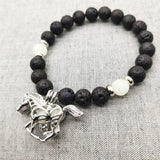Volcanic Stone Luminous Horse Bracelet - Halloween Accessory