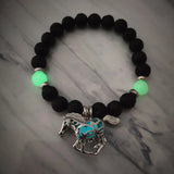 Volcanic Stone Luminous Horse Bracelet - Halloween Accessory