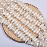 Baroque Bullet Freshwater Pearl Beads 39-40cm for Jewelry Making