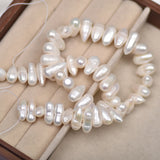 Baroque Bullet Freshwater Pearl Beads 39-40cm for Jewelry Making