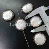 Natural Big Pearl Ornament Ins Necklace Chain Earrings Accessories