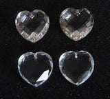 Engraved Face Heart-Shaped Crystal Pendant Manufacturer