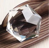 Engraved Face Pendant Necklace Crystal Stone Carving