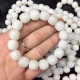 Natural Jade Geometric Beads Bracelet for Men and Women