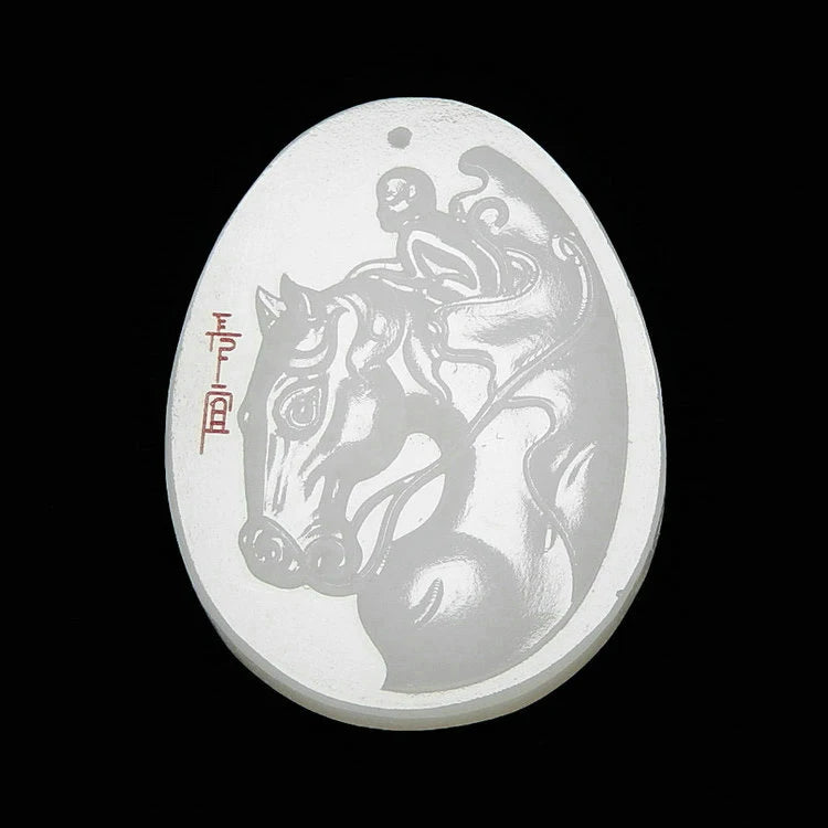 Natural Jade Pendant for Men and Women - Bring Your Own Luck