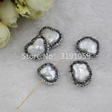Irregular Shape Natural Pearl Jewelry Set - 23g Total Weight