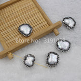 Irregular Shape Natural Pearl Jewelry Set - 23g Total Weight