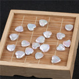Natural Heart Shape Freshwater Pearls Beads