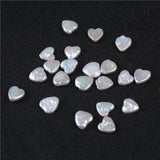 Natural Heart Shape Freshwater Pearls Beads