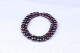 Natural Garnet Crystal Necklace for Women