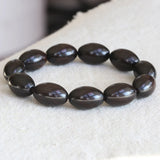 Wood Bracelet Olive-Shaped Beads Natural Jewelry Lucky Neutral