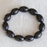 Wood Bracelet Olive-Shaped Beads Natural Jewelry Lucky Neutral