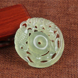 Natural Jade Fish Charm Beads for DIY Bracelets and Necklaces
