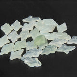Natural Xiuyu Jade Snowflake Petal DIY Bracelets Necklace Jade Accessories Beads
