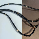 Naturally Weathered Old Agate Ancient Bead Necklace