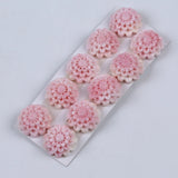 25mm Pink Mabe Pearl Pendant Real Shell Freshwater Pearls Beads
