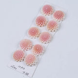 25mm Pink Mabe Pearl Pendant Real Shell Freshwater Pearls Beads