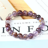 Purple Phanton Crystal Bead Bracelet Gift for Girls