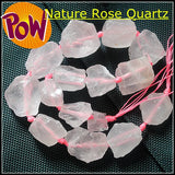 Rough Citrine Rose Quartz Crystal Lapis Lazuli Amethyst Strand