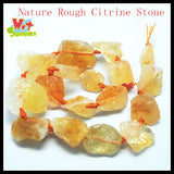 Natural Rough Crystal Rose Quartz Citrine Lapis Lazuli Amethyst Strand 25-35mm