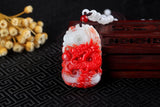 Nature Tianji Blood Jade Dragon Pendant Men Women