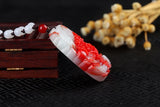Nature Tianji Blood Jade Dragon Pendant Men Women
