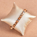 Naturel Picture Stone Bracelet Ajustable Jewelry