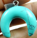 Natuursteen Quartz Turquoises Lapis Tiger Eye Moon Pendant Jewelry