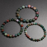 Natural Agate Bracelets Gemstones Fine Jewelry Gift