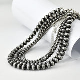 Navajo Pearl Necklace Vintage Choker Jewelry