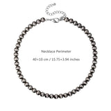 Navajo Pearl Necklace Vintage Choker Jewelry
