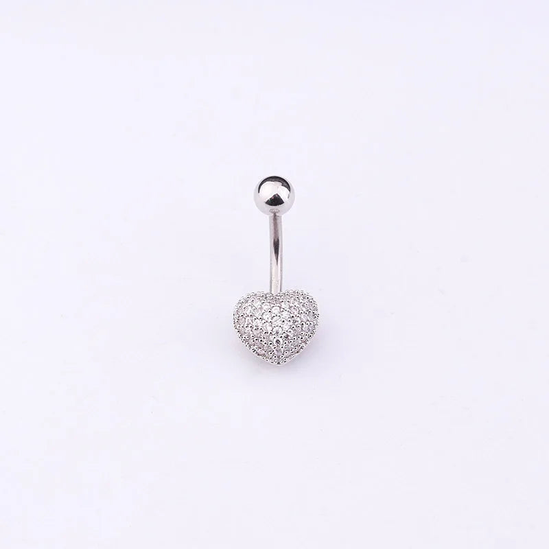 Sexy Stainless Steel Umbilical Nail Body Piercing Jewelry
