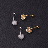 Sexy Stainless Steel Umbilical Nail Body Piercing Jewelry