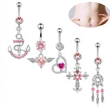 Dream Catcher Belly Button Ring Stainless Steel Belly Piercing