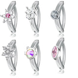 Stainless Steel Navel Ring Belly Piercing Top Amount Jewelry