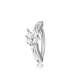 Stainless Steel Navel Ring Belly Piercing Top Amount Jewelry