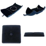 Navy Velvet Jewelry Gift Boxes, Dust & Scratch Protection