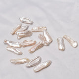 Natural Baroque Strip Freshwater Pearl Beads DIY Materials