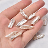 Natural Baroque Strip Freshwater Pearl Beads DIY Materials