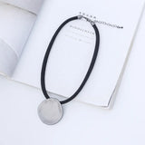 Adjustable Leather Chokers Necklace for Women