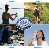 Wearable Cooling Neck Wraps for Summer Heat
