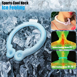 Neck Cooling Ring Wearable Cooling Neck Wraps Neck Cooler