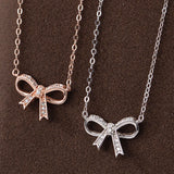 925 Silver Women's Neck Chain Pendant Plated Butterfly