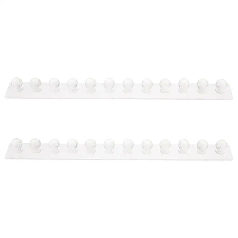 Acrylic Wall Mounted Jewelry Organizer Rack Hanger